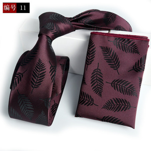 Original clásico a rayas florales hombres <span class=keywords><strong>corbatas</strong></span> bolsillo cuadrado corbata Clip conjunto rojo amarillo verde corbata traje <span class=keywords><strong>boda</strong></span> negocios - Product Image 6