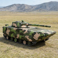 Déguisement de char gonflable camouflage personnalisé, accessoires de scène extérieurs, modèle de camion gonflable, char factice gonflable à vendre