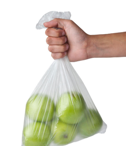 Bolsa de basura de comida plana biodegradable PLA de tamaño personalizable en rollo, embalaje de supermercado, uso de exposición Hecho de almidón de maíz - Product Image 1