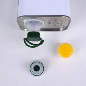 24mm 32mm 42mm Pull Up Plastic Spout Cap For Olive Oil Metal Tin Can