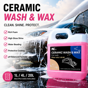 Brillantezza in espanso brillano lucidi lucidi lucidi lisci 2-in-1 <span class=keywords><strong>Wash</strong></span> & Wax con aggiunta di Shampoo per autolavaggio in ceramica con rivestimento idrofobico - Product Image 1