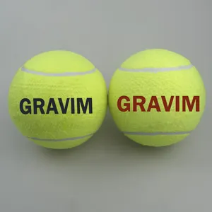 Большой фирменный теннисный мяч с печатным логотипом 9,5 дюймов