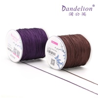 Dandelion D-SNC 1.0mm 72 #   Tali Nilon untuk Perhiasan, Aksesoris Perhiasan, Bahan Gelang dan Kalung, 39 Warna