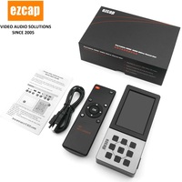 Grabadora de Video HDMI Portátil 1080P 60fps con Pantalla a Color de 3.5 Pulgadas, Grabación Independiente a Tarjeta Micro SD, Batería Integrada ezcap