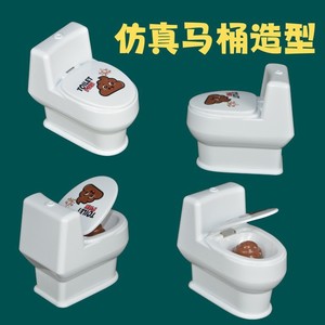 ปืนฉีดน้ำรูปโถสุขภัณฑ์ ของเล่นแกล้งคนวันเอพริลฟูลส์ ขนาดเดียว - Product Image 4