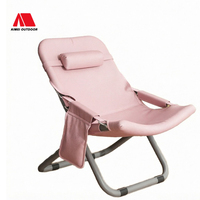Fauteuil inclinable multi-positions Mingchan, dossier réglable, pliable, portable, pour jardin, extérieur, camping, voyage