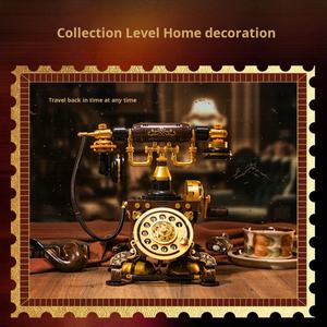 Meilleures ventes de blocs de construction en plastique, jouets éducatifs classiques rétro en forme de téléphone, jouets de collection fantastiques, vente en gros créative OEM - Product Image 5