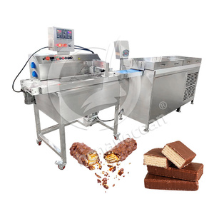 <span class=keywords><strong>Machine</strong></span> à enrober le <span class=keywords><strong>chocolat</strong></span> OCENA avec tunnel de refroidissement pour la tempérance et la glaçage des confiseries - Product Image 2