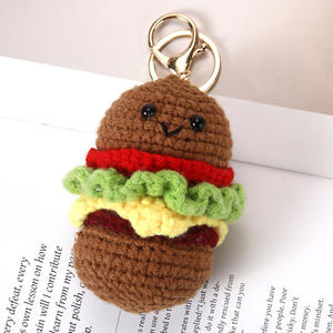 Figura de dibujos animados de ganchillo a mano, llavero de <span class=keywords><strong>Yoda</strong></span>, juguetes de animales de <span class=keywords><strong>peluche</strong></span> de punto, bolso de felpa Amigurumi <span class=keywords><strong>Yoda</strong></span>, regalo Fumy para niños - Product Image 6