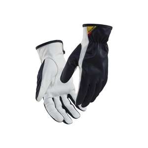BLAKLADER - 28021459861011 Guantes de trabajo de cuero Azul marino oscuro/Blanco (paquete múltiple)-GUANTES EAN 7330509711149 - Product Image 1