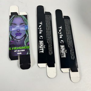 Cajas Elegantes <span class=keywords><strong>de</strong></span> Color Morado Intenso para Base <span class=keywords><strong>de</strong></span> Maquillaje Líquida, Envases Cosméticos Vacíos <span class=keywords><strong>de</strong></span> Lujo para Marcas <span class=keywords><strong>de</strong></span> Maquillaje <span class=keywords><strong>de</strong></span> Alta Gama - Product Image 3
