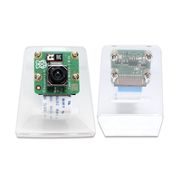 Boîtier de protection en acrylique pour carte de développement Raspberry Pi 4 avec interface USB Type-C compatible Linux