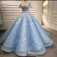 AL1626 2034 Tissus de dentelle lourde brodés pour mariée, luxe, perles dorées, robe de mariée drapée de fleurs pour robes de mariée