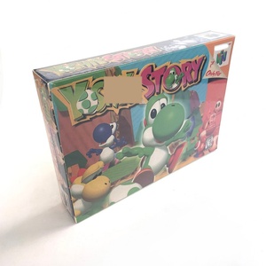กล่องใส่ตลับเกม Yoshi's Story คุณภาพสูงจากอเมริกา กล่องกระดาษแข็งหนา สำหรับเครื่องเล่นเกม 64 บิต พร้อมถาดใส่ตลับเกมสำหรับ N64 - Product Image 3