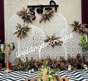 <b>Wedding</b> Backdrop Stand with Modern Candle Wall Design Perfect for Engagement Party Reception Mandap and Photoshoot - Product Image 4