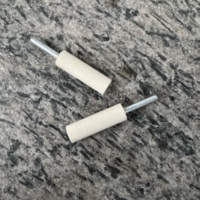 Disques abrasifs en feutre de laine haute dureté, disques de ponçage droits OEM pour le polissage, diamètre 50 mm, épaisseur 6,0 mm