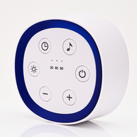 Haut-parleur créatif Décoration d'intérieur Veilleuse RGB Sons apaisants Machine à bruit blanc Aide au sommeil pour bébé Rechargeable Batterie 800mAh