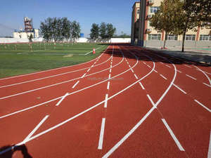 Đầy đủ <span class=keywords><strong>PU</strong></span> tổng hợp thể thao chạy theo dõi cho sân vận động và trường học - Product Image 6