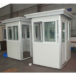 Cabine <span class=keywords><strong>de</strong></span> sécurité préfabriquée TOPPRE, modèle prêt à l'emploi, poste <span class=keywords><strong>de</strong></span> garde portable, kiosque <span class=keywords><strong>de</strong></span> <span class=keywords><strong>vente</strong></span> sécurisé - Product Image 1