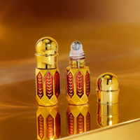 Mini flacon de parfum, huile parfumée, design luxueux 3ml, flacons d'attar vides 6ml avec logo