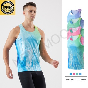 Chaleco de Secado Rápido Personalizado con Impresión por Sublimación, Chaleco Transpirable para Correr Maratones de Verano para Hombre - Product Image 1