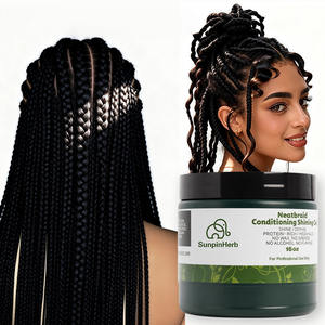 Gel Fijador para Trenzas de 16 oz, para Trenzas Africanas, Acondicionador, Gel Fijador Brillante, Sin Sensación Grasa - Product Image 1