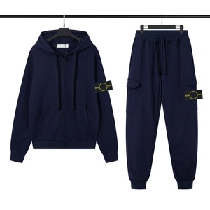 Pantalon long décontracté de travail et de sport, style hip-hop, coupe ample, avec patchs, tendance luxe 2026 - Pour Hommes - Product Image 4