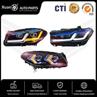 Kit de mise à niveau des phares pour Série 5 G30/G38, 70W 12V, style M5 Thunder, LED laser bleu, modèles 2018-2023, plusieurs styles