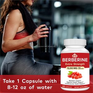 Berberina OEM Extra Fuerte para el Corazón, el Sistema Inmunológico, el Metabolismo y la Salud en General, 60 Cápsulas para Mujeres - Product Image 5