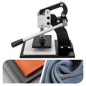 100*140mm Hướng dẫn sử dụng giấy chết máy cắt da vải cắt & lấy mẫu đấm với 0.8t lực lượng tự động lớp - Product Image 6