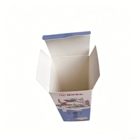 Boîte d'emballage en carton rigide de luxe personnalisée OEM, anti-enfants, pour rouleaux de fleurs, avec revêtement UV, recyclable, gaufrage personnalisable, pour exposition