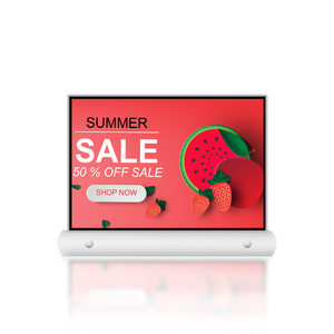 Bems 10 inch với pin <span class=keywords><strong>wifi</strong></span> 4 gam siêu thị xe đẩy kỹ thuật số biển và hiển thị quảng cáo hiển thị mua sắm giỏ hàng quảng cáo người chơi - Product Image 6