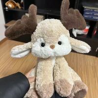 Peluche Cerf Multi-Tailles pour Machine à Griffes, Coussins Apaisants pour Enfants, Cadeaux de Saint-Valentin, Vente en Gros, Coton PP, Meilleures Ventes