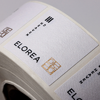 Autocollant de haute qualité, holographique, résistant à l'huile, imperméable, gaufrage, estampage personnalisé, imprimé, pour produits de première nécessité, étiquette d'autocollant
