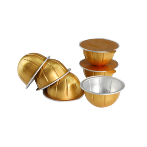 Capsule <span class=keywords><strong>en</strong></span> aluminium couleur or 41 ml, écologique, qualité alimentaire, pour thé, café, assaisonnement, poudre, sauce, <span class=keywords><strong>nid</strong></span> <span class=keywords><strong>d</strong></span>'<span class=keywords><strong>oiseau</strong></span> - Product Image 2