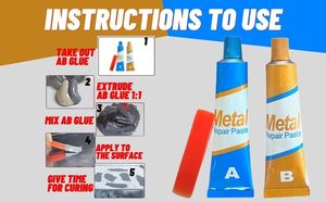 Bộ 100G Keo Đúc Sửa Chữa Kim Loại Công Nghiệp Cường Độ Cao Keo AB Mối Hàn Jb - Product Image 2