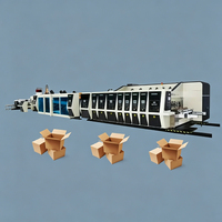Machine de découpe et d'assemblage de carton ondulé à grande vitesse Easy Splice XT-S FFG en ligne avec épisseuse automatique de rouleaux