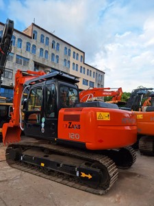 รถขุดมือสอง Hitachi ZX120 ลดราคาพิเศษ รถขุด 12 ตัน ZAXIS ZX 120 รถขุดไฮดรอลิกแบบตีนตะขาบ Hitachi มือสอง พร้อมใช้งาน - Product Image 2