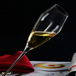 Flûte à champagne élégante sans plomb, verre à vin transparent, luxe moderne pour mariage, fête, bar et usage domestique - Product Image 3
