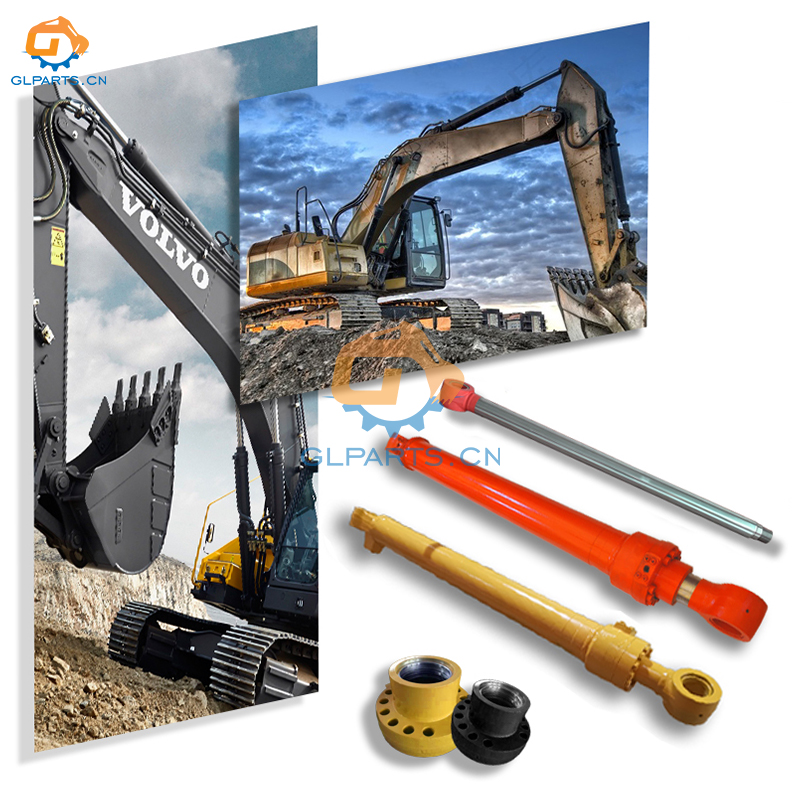 模型 PC650-5 Excavator Bucket Cylinder Assy 209-63-76741 209-63