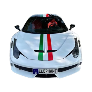 ชุดแต่งสไตล์ SP สำหรับ Ferrari 458 พร้อมกันชน สเกิร์ตข้าง ดิฟฟิวเซอร์ สปอยเลอร์ ฝากระโปรง อัพเกรดสำหรับ 458 - Product Image 1
