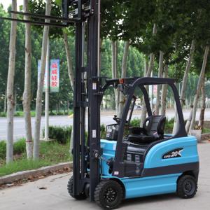 Chariot élévateur électrique certifié CE de 2 tonnes, batterie lithium-ion CPD20, sans entretien, pour allées étroites, chariot élévateur industriel pour entrepôt - Product Image 4