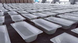 GreenGoods Louças Sanitárias Exportação Árabe Gota em Soaker Acrílico Banheira - Product Image 4