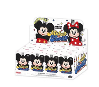 Nouvelle Série de Porte-clés 100% Originaux La Famille Mickey Adorablement Réunie, Figurines Artisanales d'Anime en Vinyle, Boîte Mystère Cadeau
