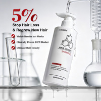 Shampooing et après-shampoing activateur de follicules AHK-CU Copper Tripeptide-3 de qualité clinique, stoppe la chute des cheveux, favorise la repousse, soin du cuir chevelu