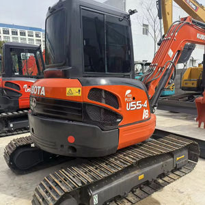 Excavadora de Ruedas Kubota 55 Usada, Mini Excavadora Hidráulica de 5 Toneladas, Modelo 2024, Motor en Buen Estado, a Bajo Precio en Shanghái, en Venta - Product Image 4