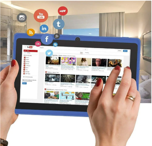 Q8 7-Inch 128GB WiFi Android 13 Tablet <b>PC</b> Shockproof Educational Games New Condition Case Children Capacitive - Product Image 6