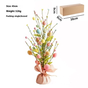 Creative <strong>Easter</strong> Egg <strong>Decoration</strong> <strong>Tree</strong> New Home Party Scene Desktop <strong>Decorations</strong> for <strong>Easter</strong> Christmas Packed in Bag - Product Image 2