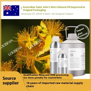 All'ingrosso 100% pura natura biologica di prima qualità olio vettore Base per il viso aromaterapia cura della pelle idratante St. olio di erba di giovanni - Product Image 2