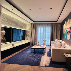 Tappeto Personalizzato in <span class=keywords><strong>Lana</strong></span> Trapuntato a Mano di Alta Qualità per Soggiorno - Product Image 2